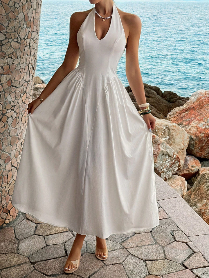 Rochie midi SHEIN, alb