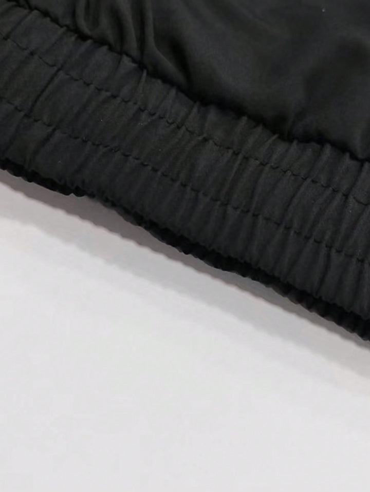Pantaloni scurți SHEIN, negru