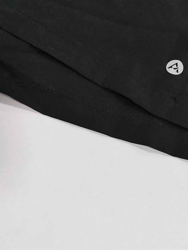 Pantaloni scurți SHEIN, negru