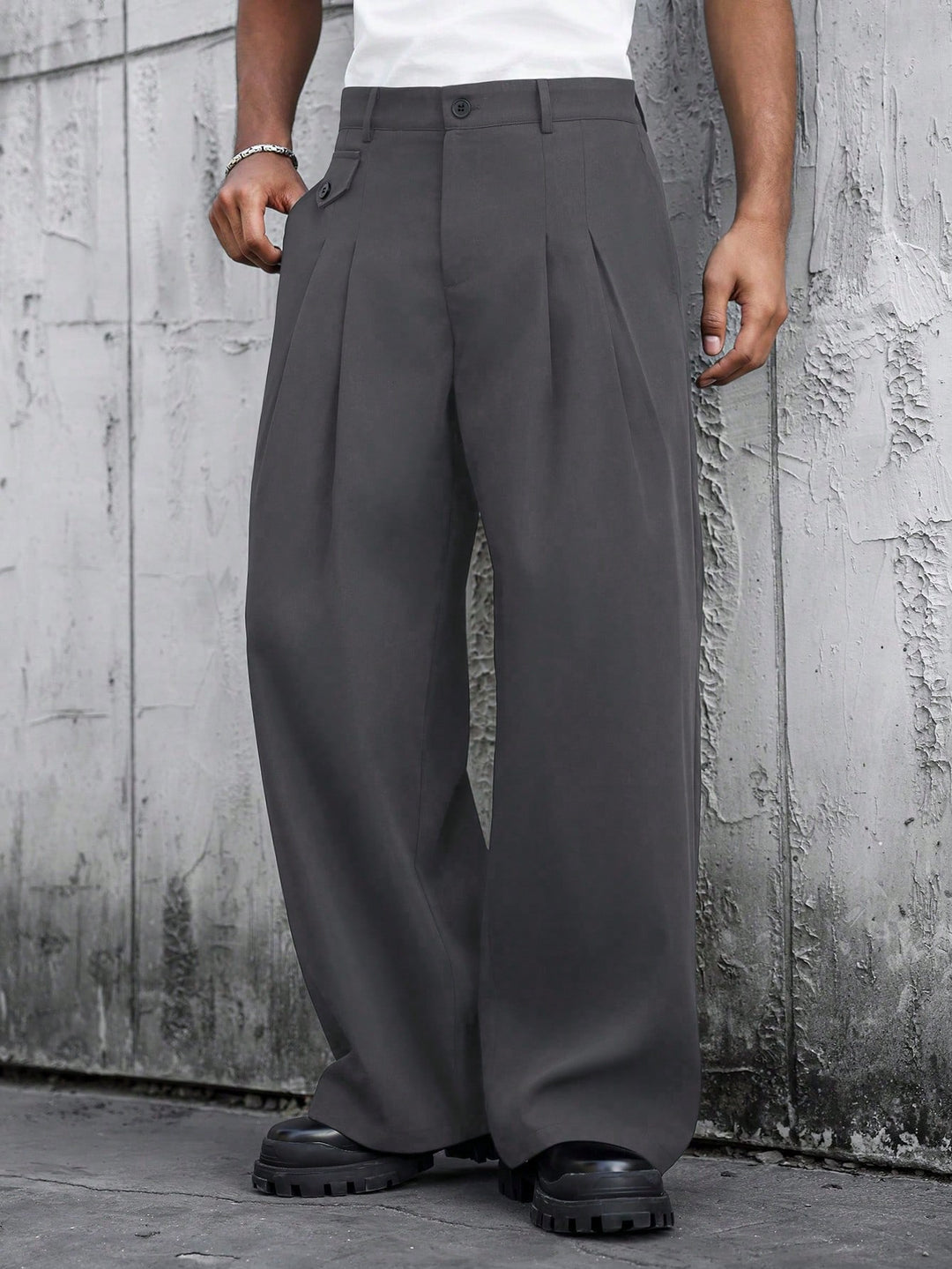 Pantalon SHEIN, gri