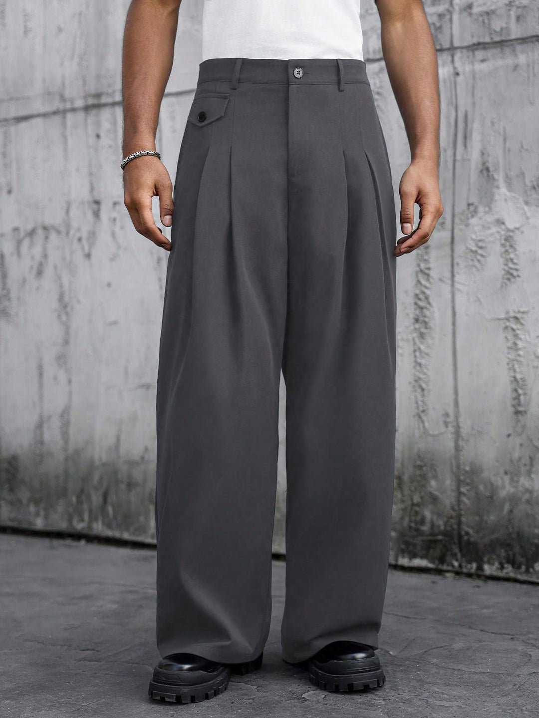 Pantalon SHEIN, gri