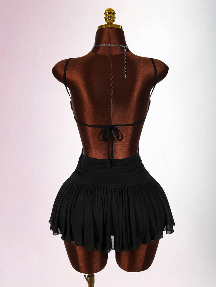 Rochie mini SHEIN, negru