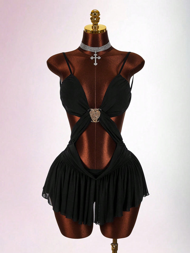 Rochie mini SHEIN, negru