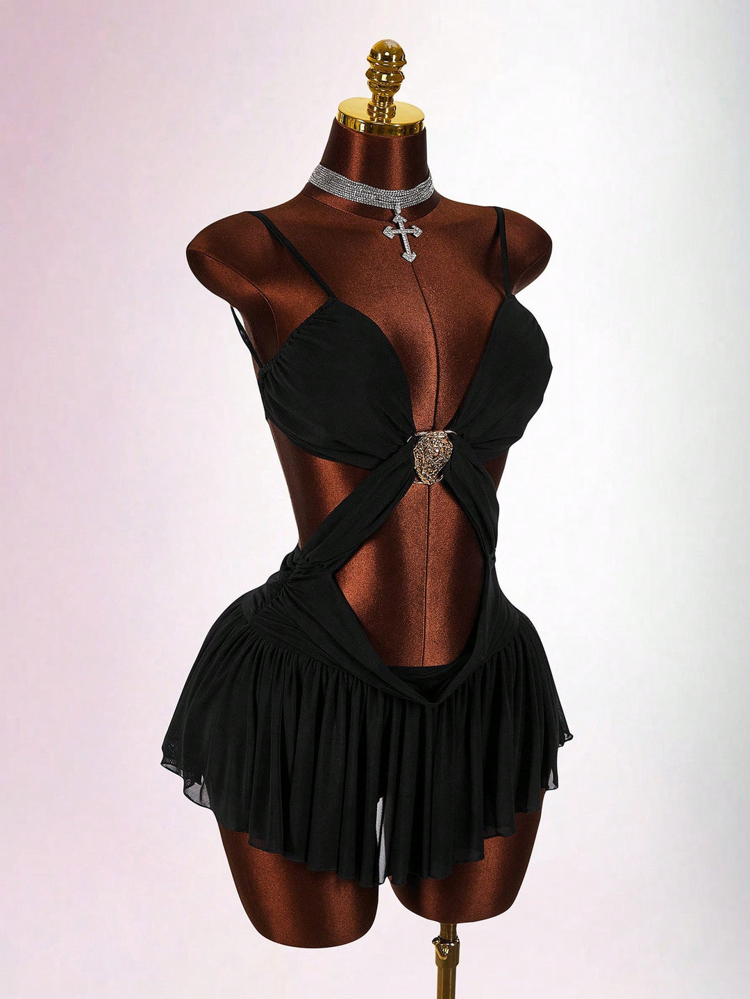 Rochie mini SHEIN, negru