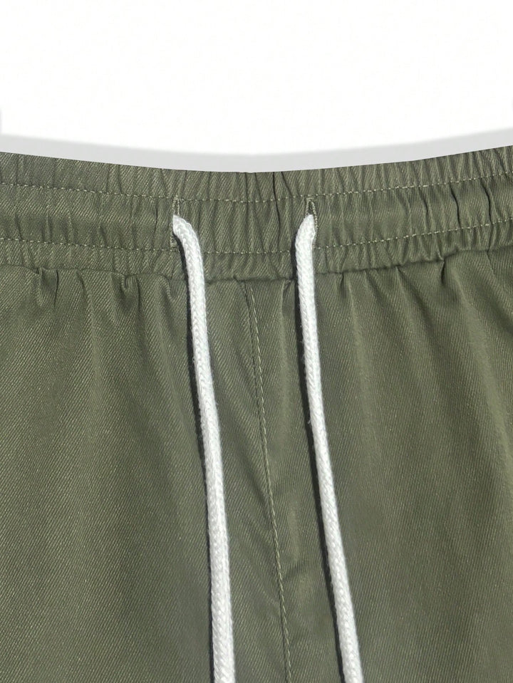 Pantaloni scurți SHEIN, kaki