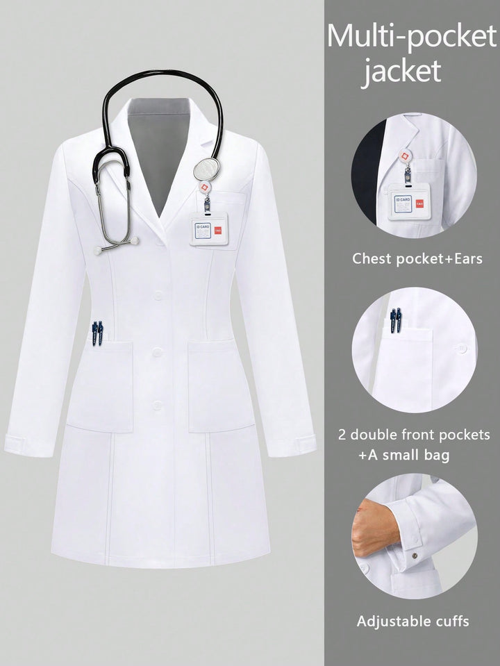 Halat medical SHEIN, alb