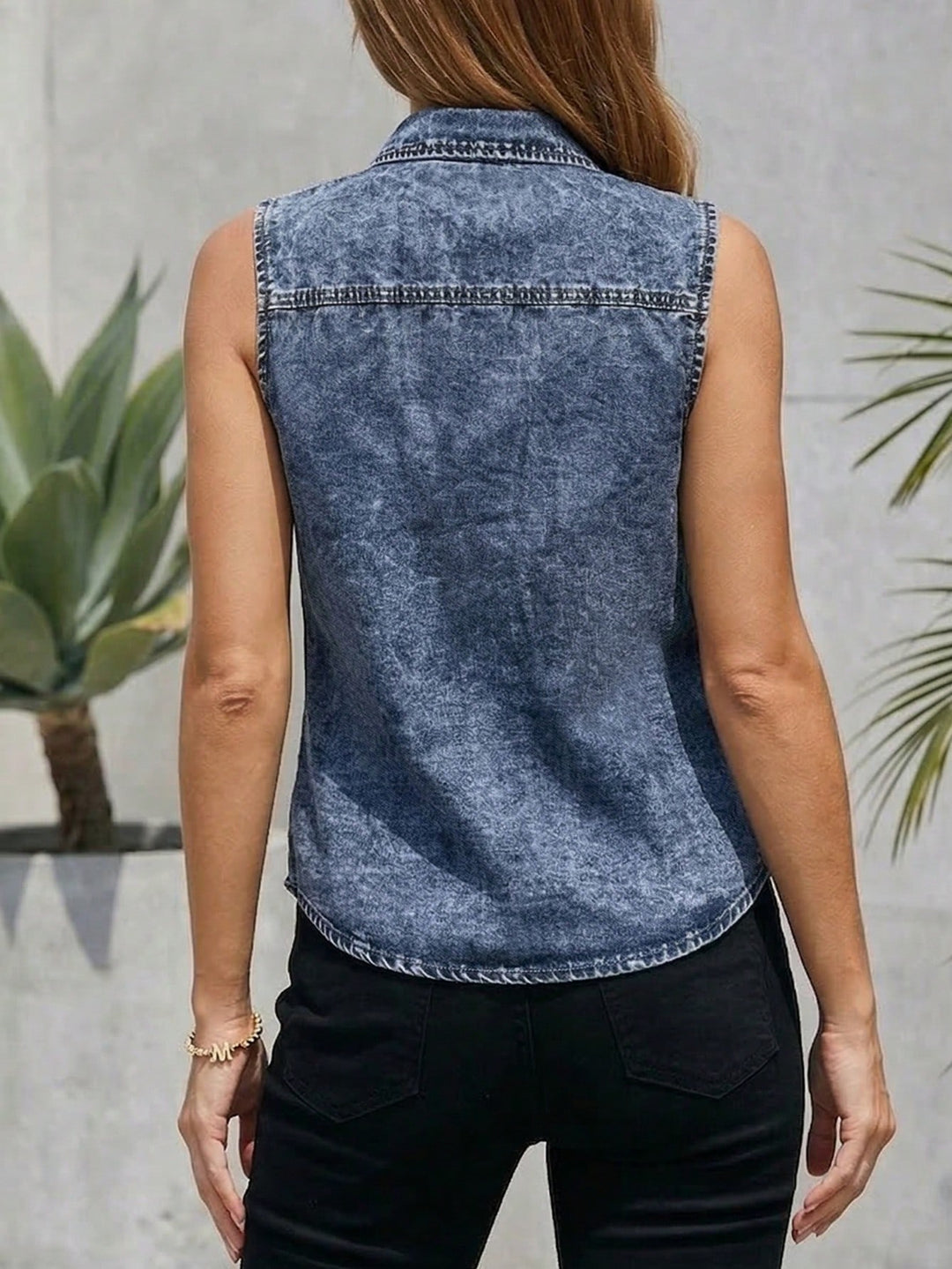 Top SHEIN, albastru