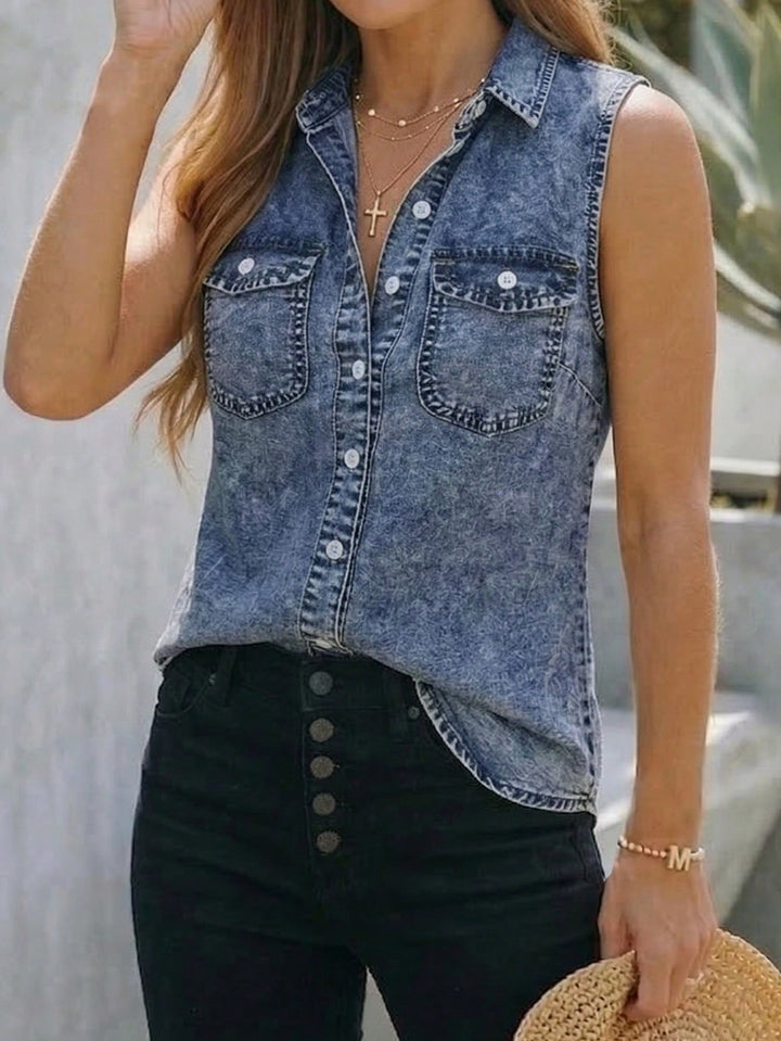 Top SHEIN, albastru