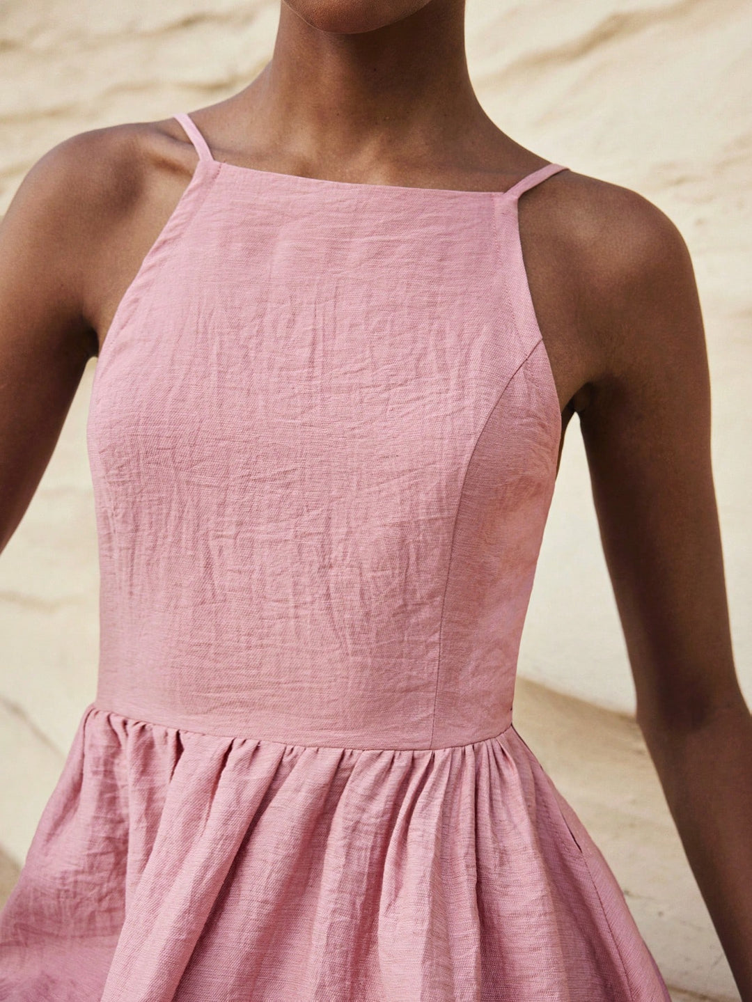 Rochie maxi SHEIN, roz