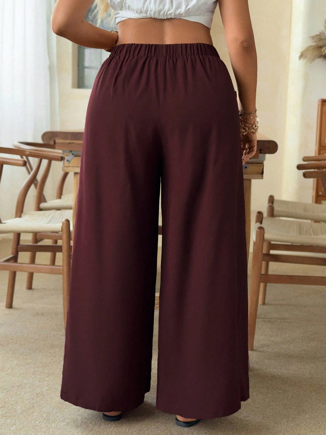 Pantaloni SHEIN, mov