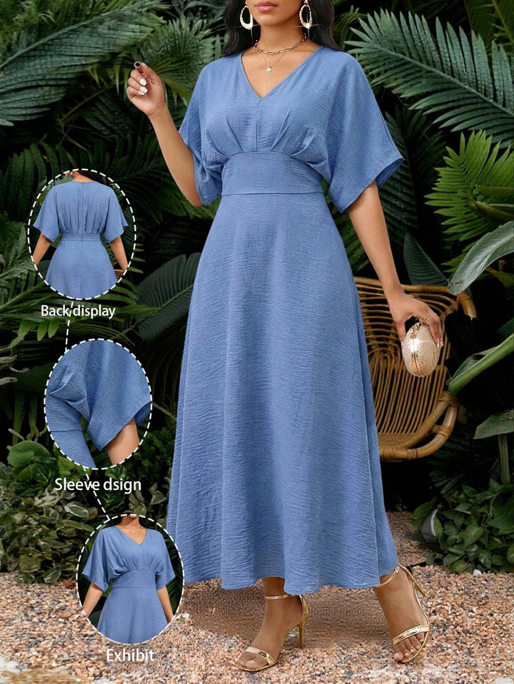 Rochie maxi SHEIN, albastru