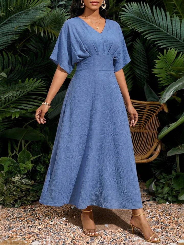 Rochie maxi SHEIN, albastru