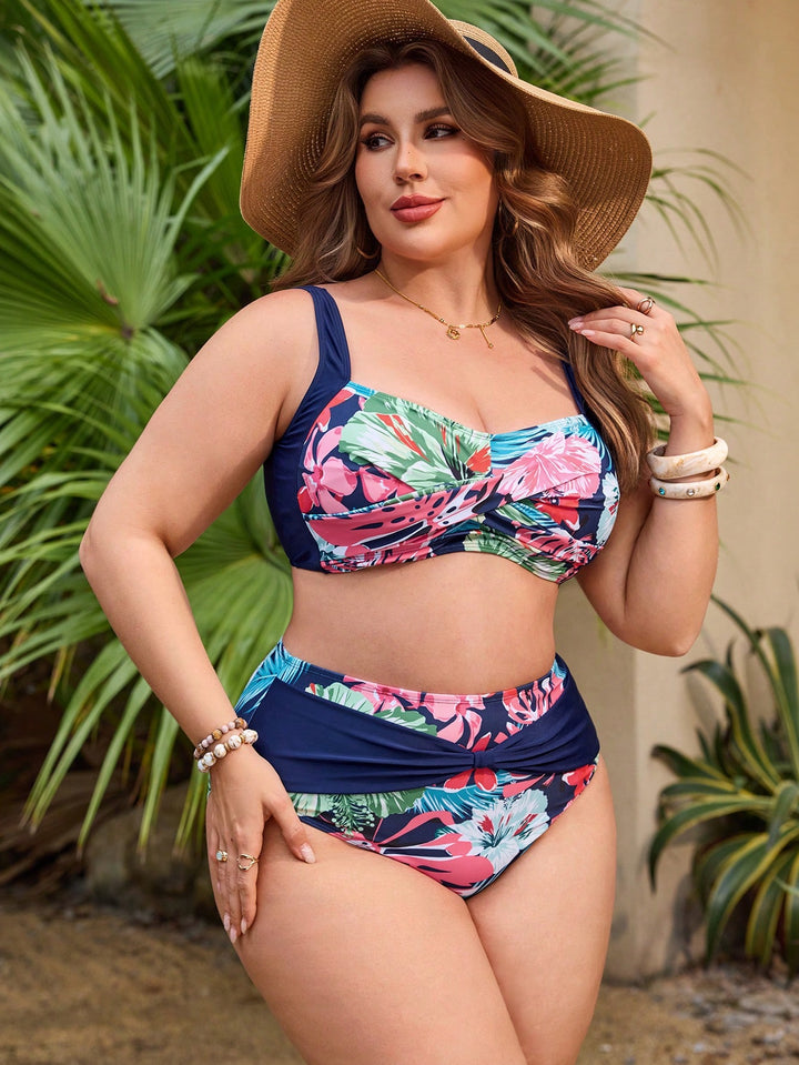 Set bikini de baie SHEIN, mix culori