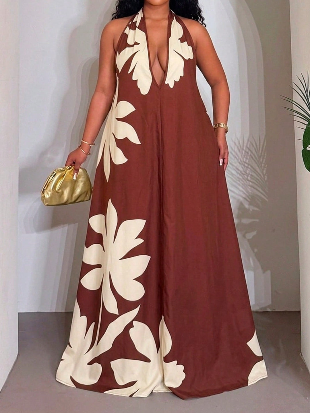 Rochie SHEIN, maro