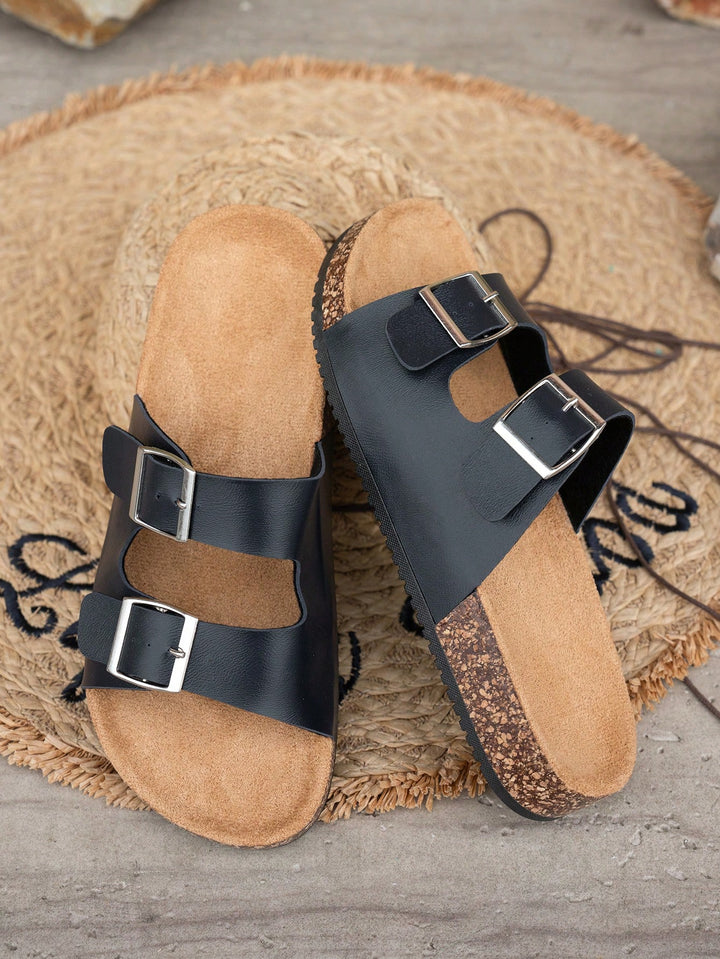 Sandale SHEIN, negru