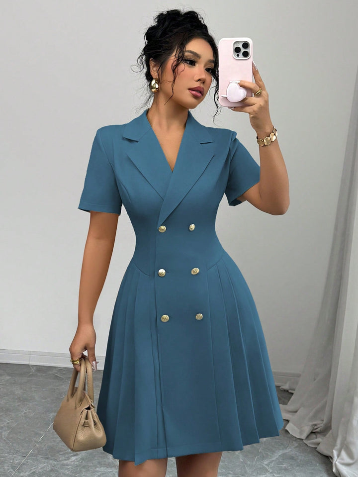 Rochie scurtă SHEIN, turcoaz