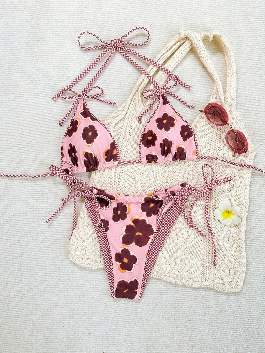 Set bikini SHEIN, mix culori