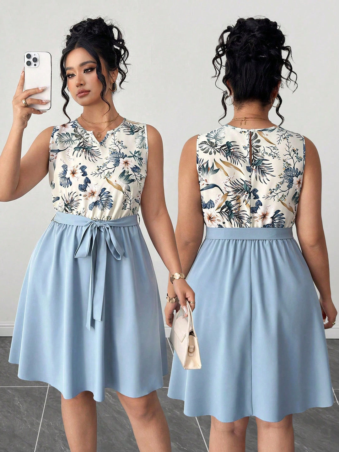 Rochie SHEIN, mix culori