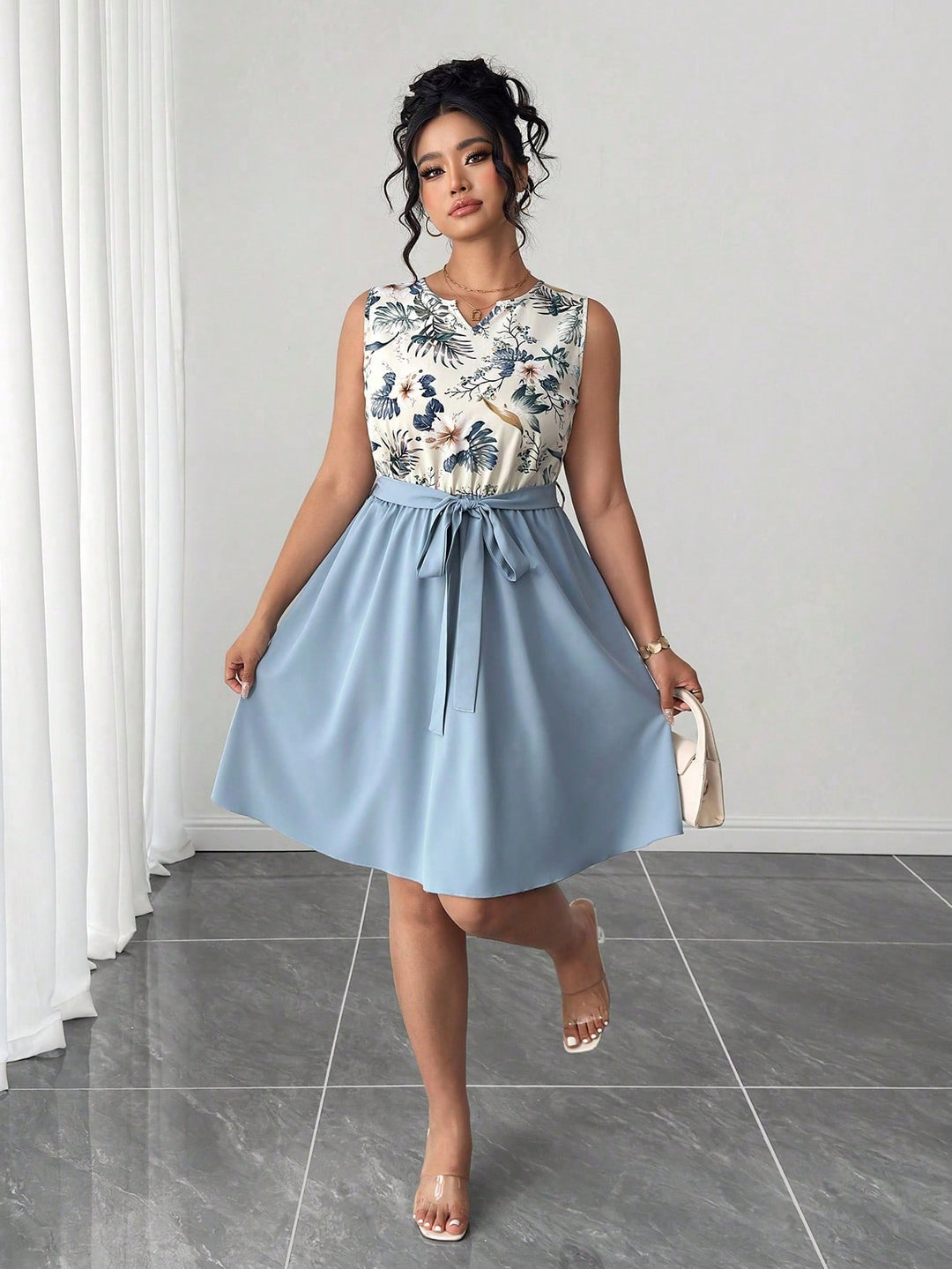 Rochie SHEIN, mix culori