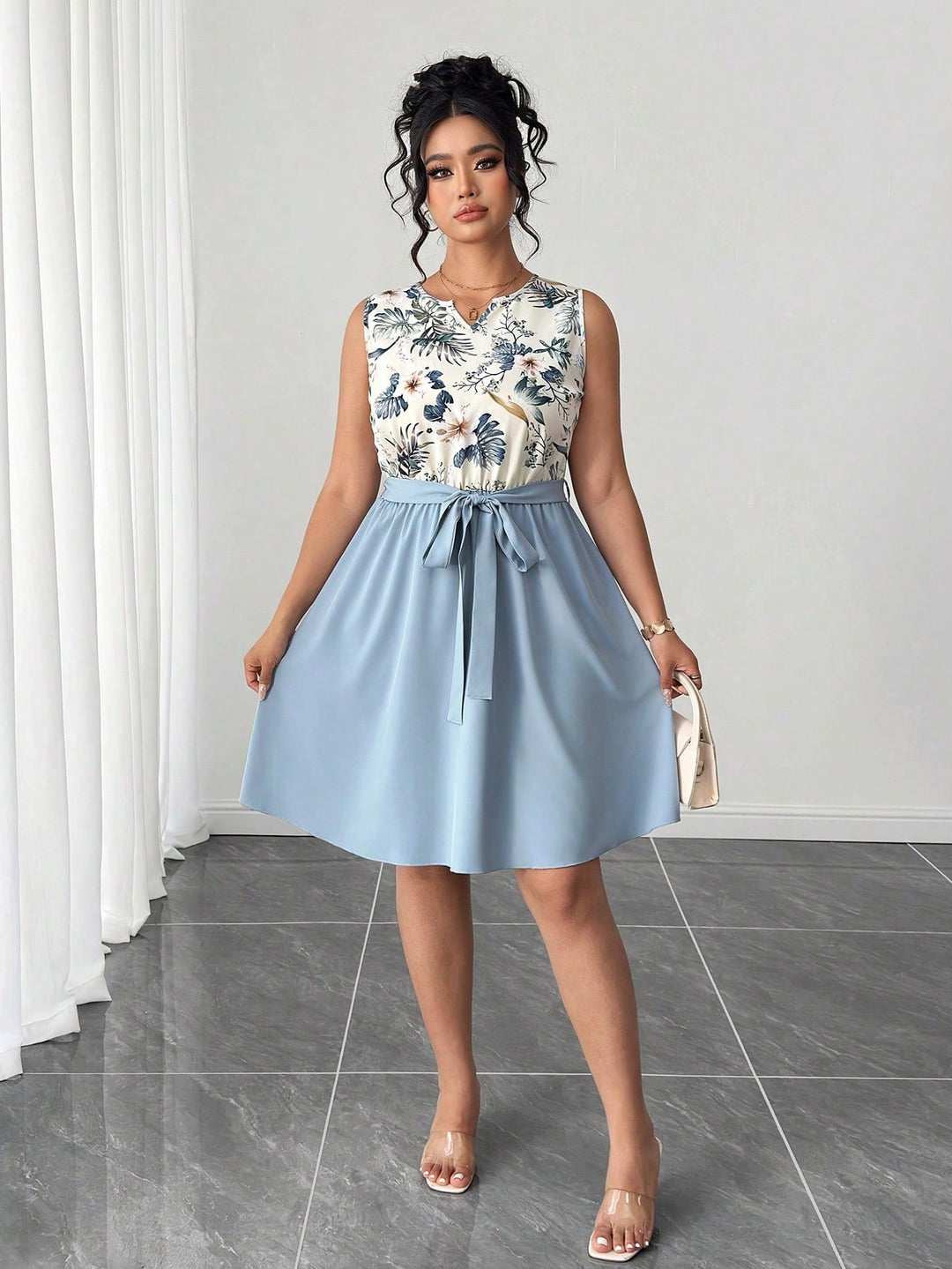 Rochie SHEIN, mix culori