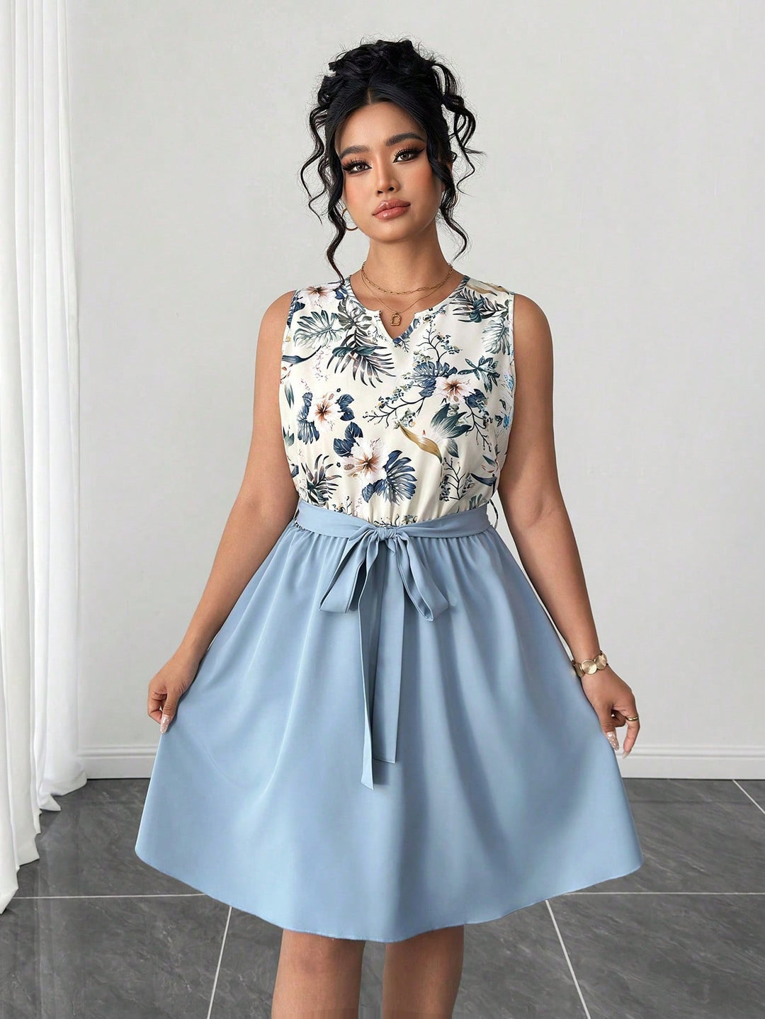 Rochie SHEIN, mix culori