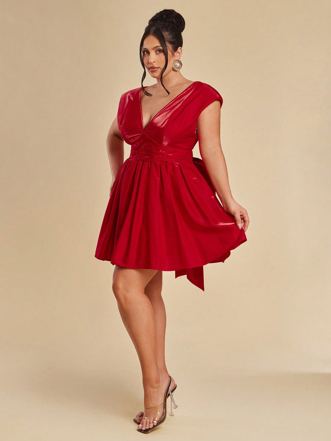 Rochie mini SHEIN, roșu