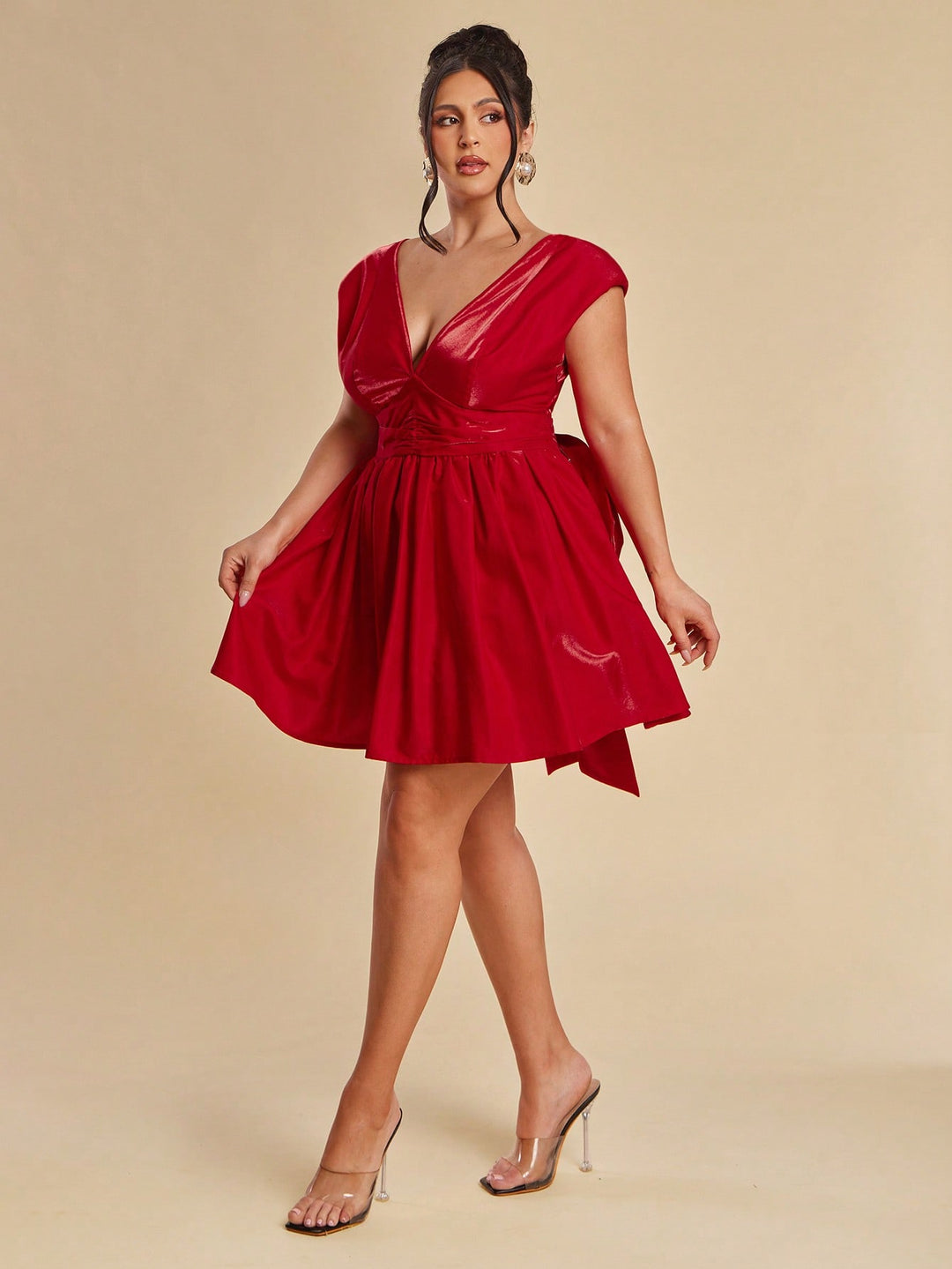 Rochie mini SHEIN, roșu
