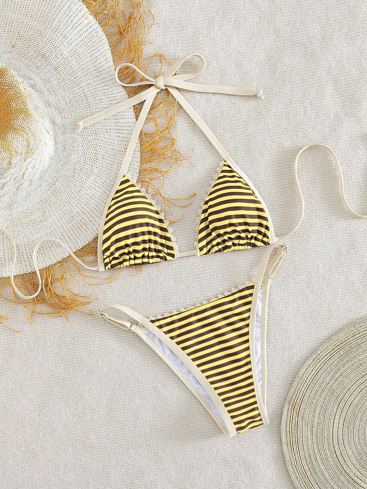 Set bikini SHEIN, galben