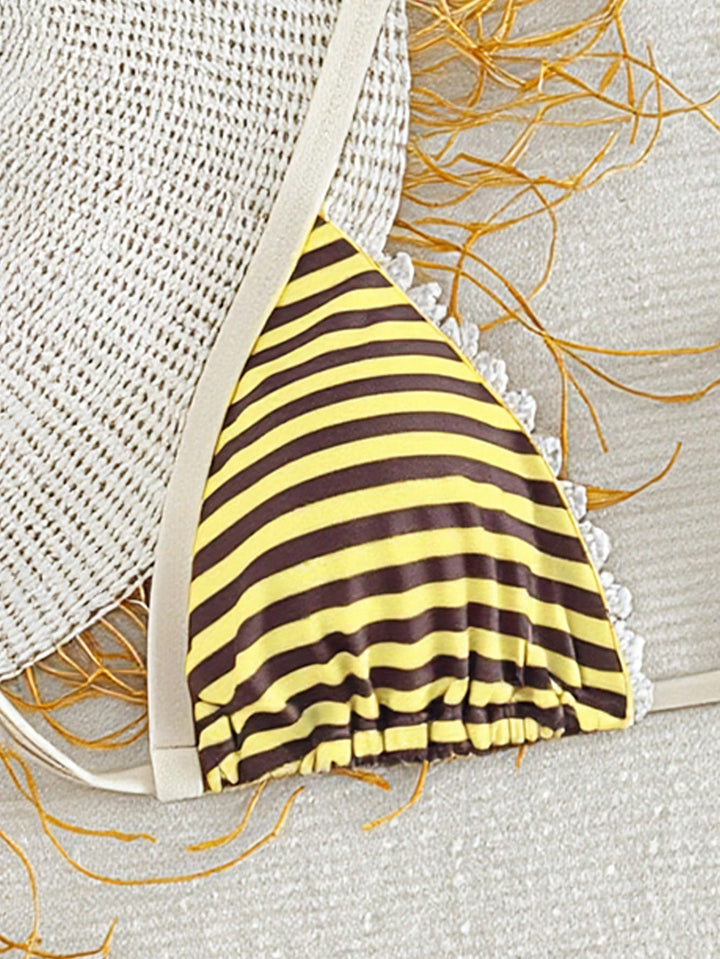 Set bikini SHEIN, galben