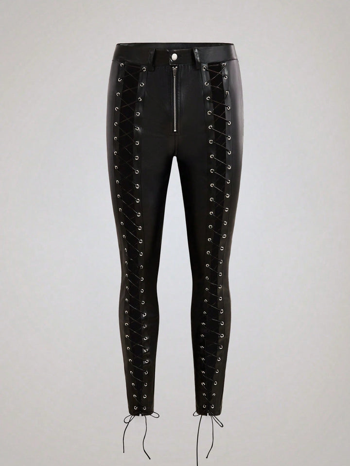 Pantalon SHEIN, negru