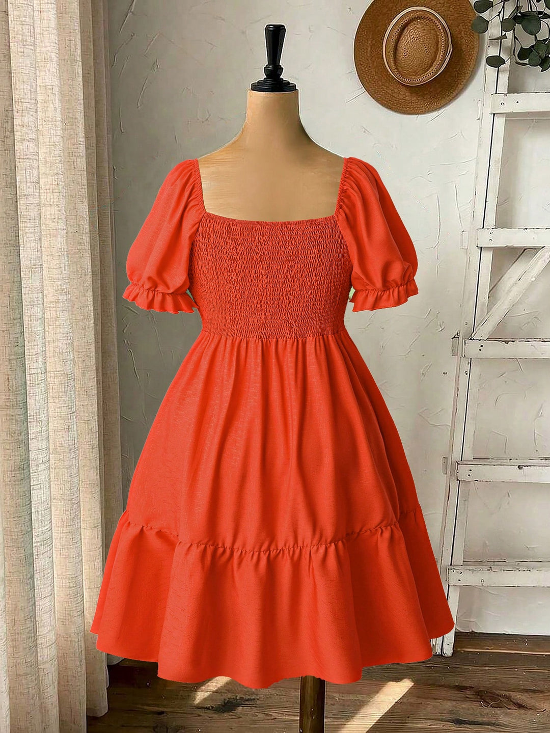 Rochie SHEIN, portocaliu