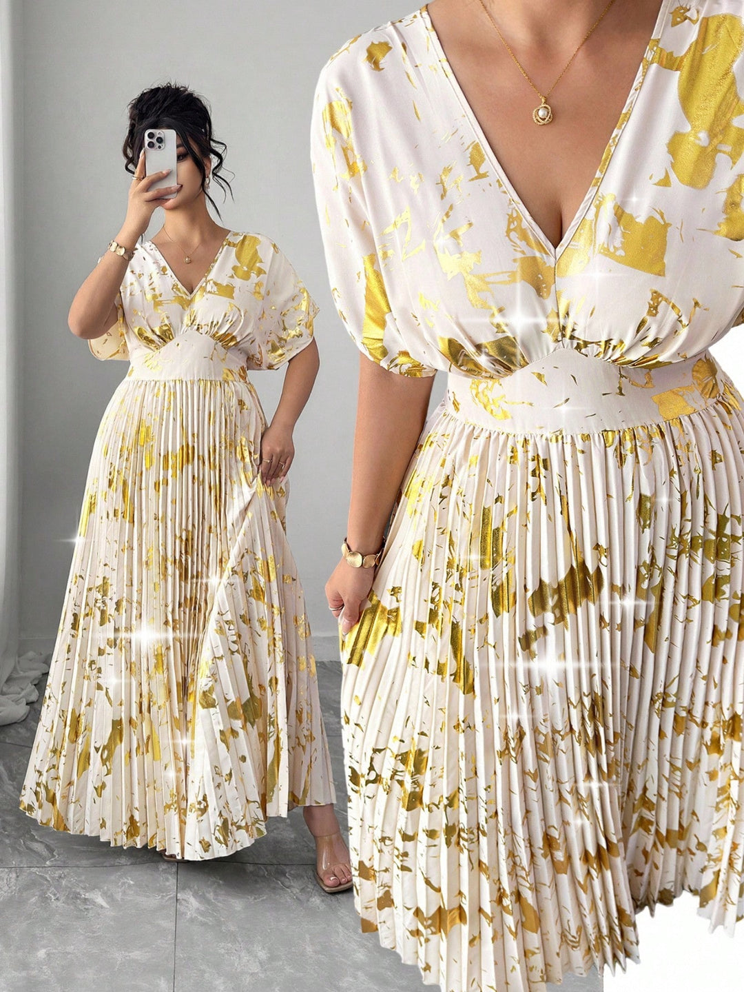 Rochie SHEIN, bej