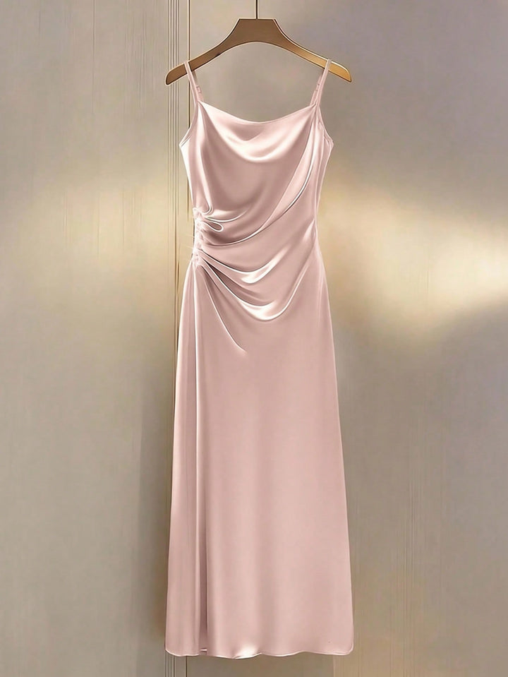 Rochie maxi SHEIN, roz
