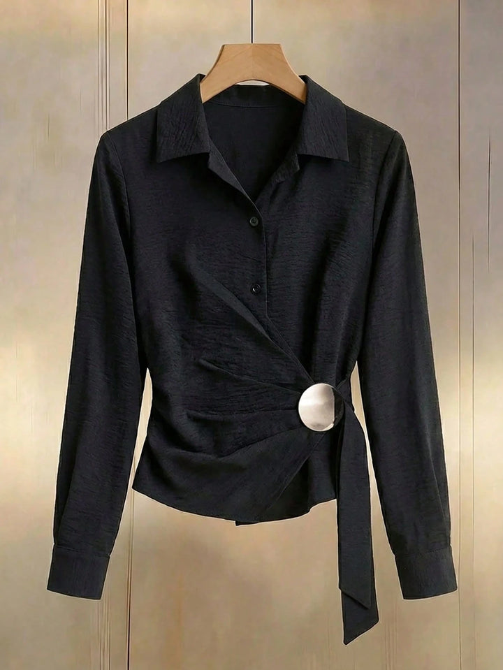 Cămașă SHEIN, negru