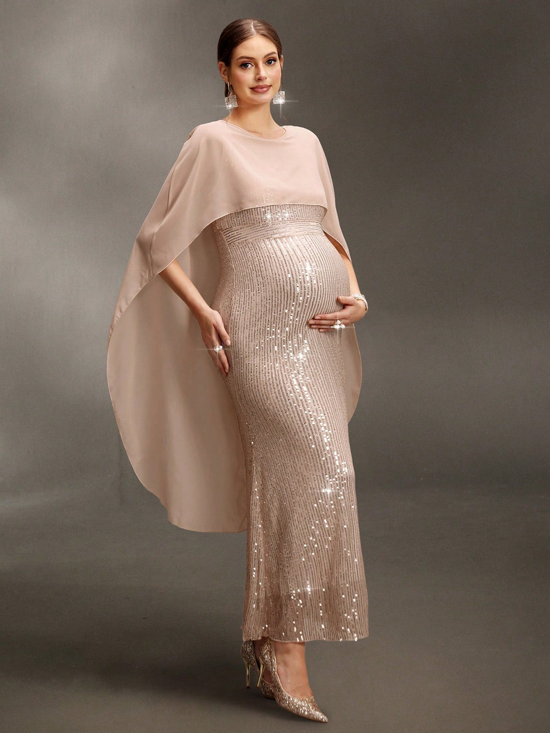 Rochie de maternitate SHEIN, auriu