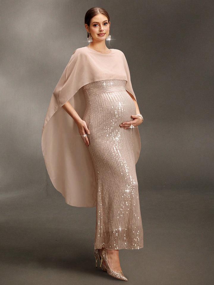 Rochie de maternitate SHEIN, auriu
