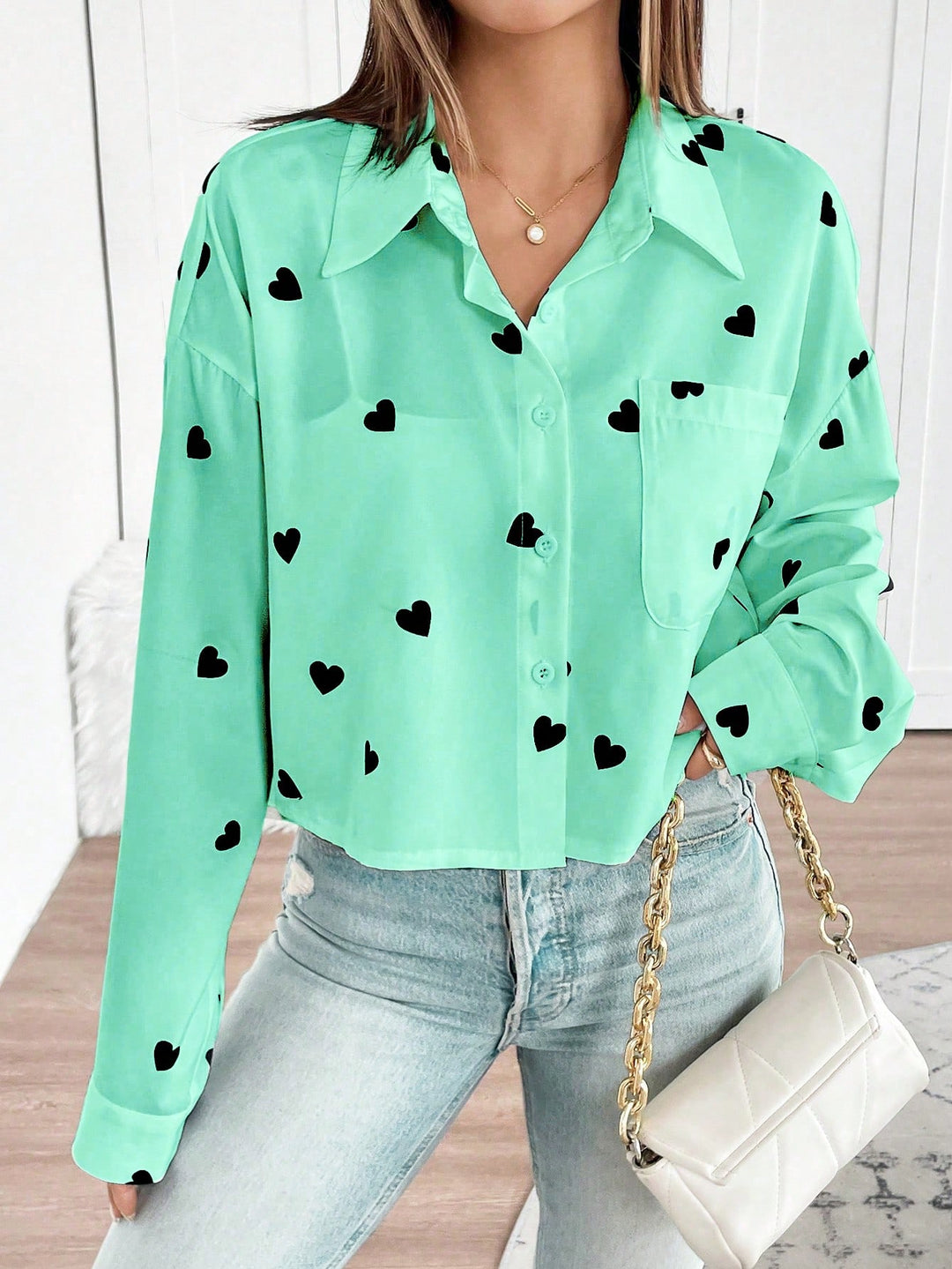 Bluza SHEIN, albastru