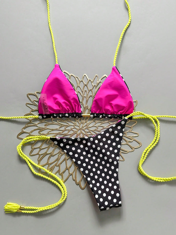 Set bikini SHEIN, mix culori