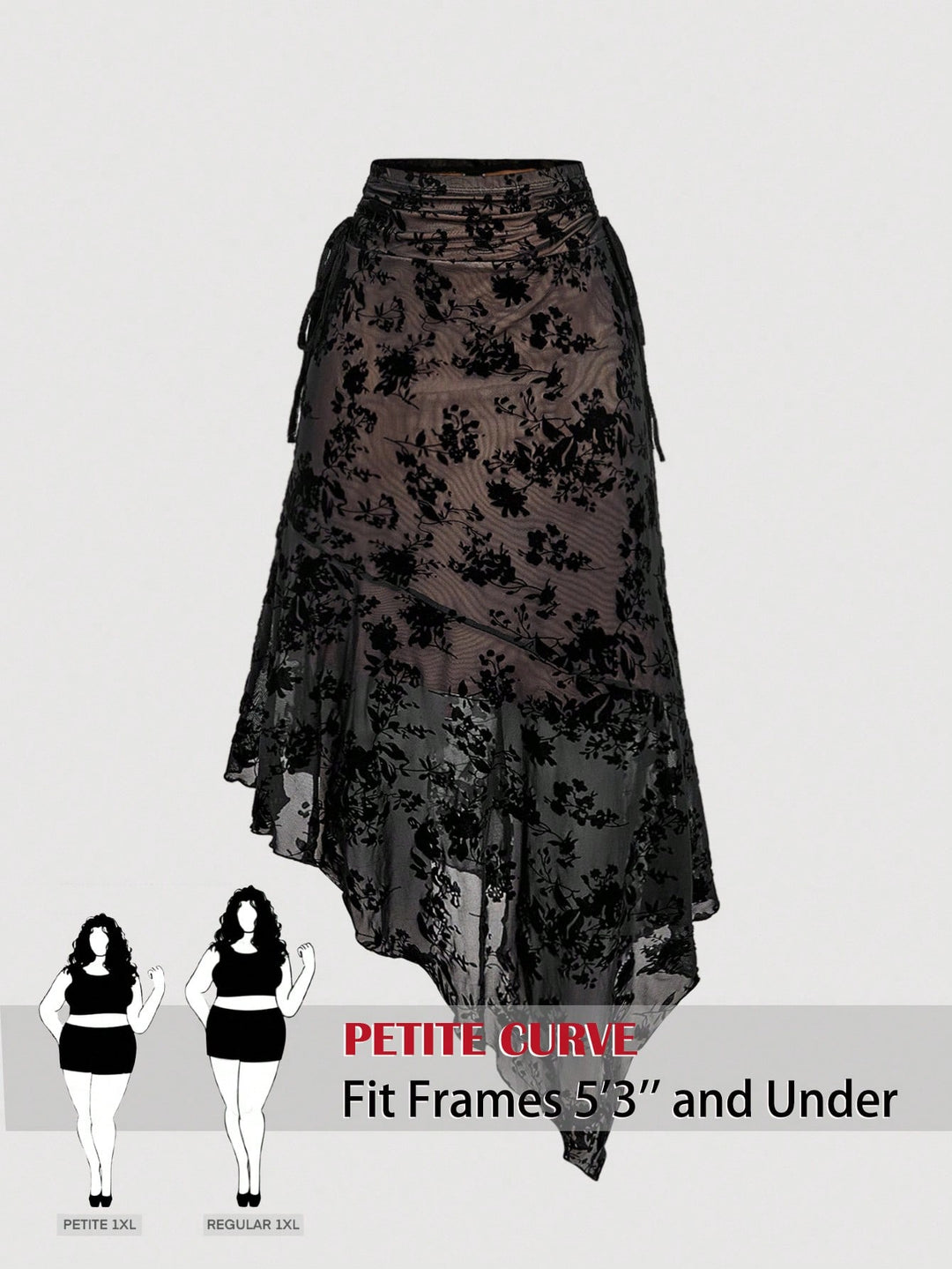 Fustă maxi SHEIN, negru