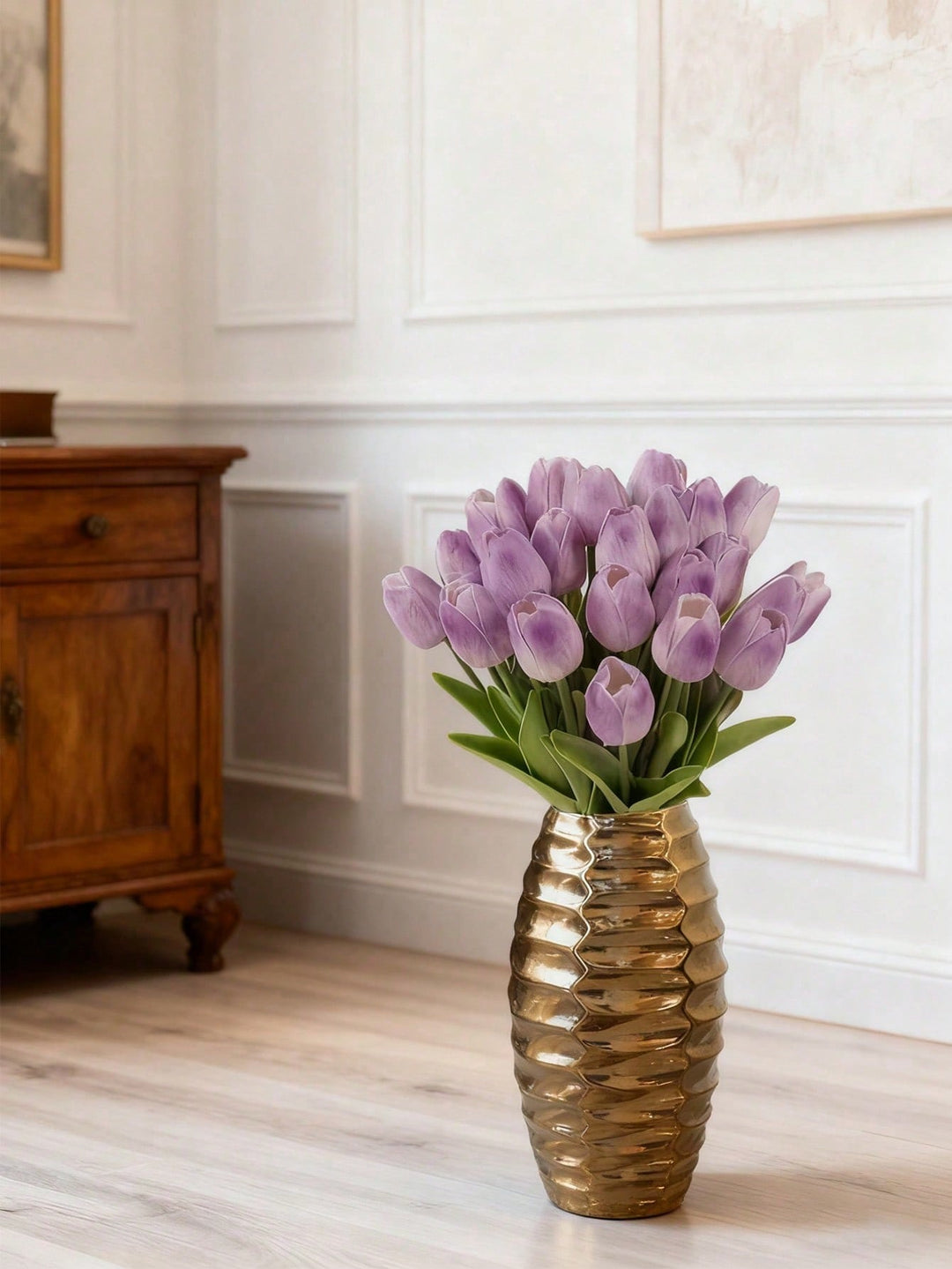 Floari artificiale SHEIN, mov