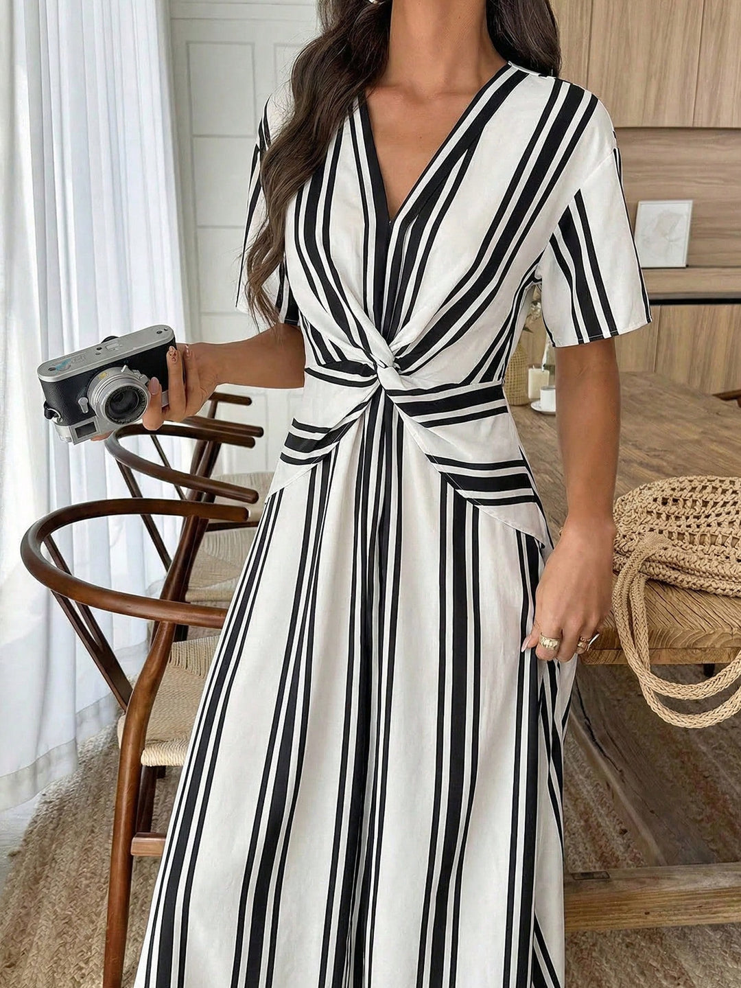 Rochie maxi SHEIN, mix culori