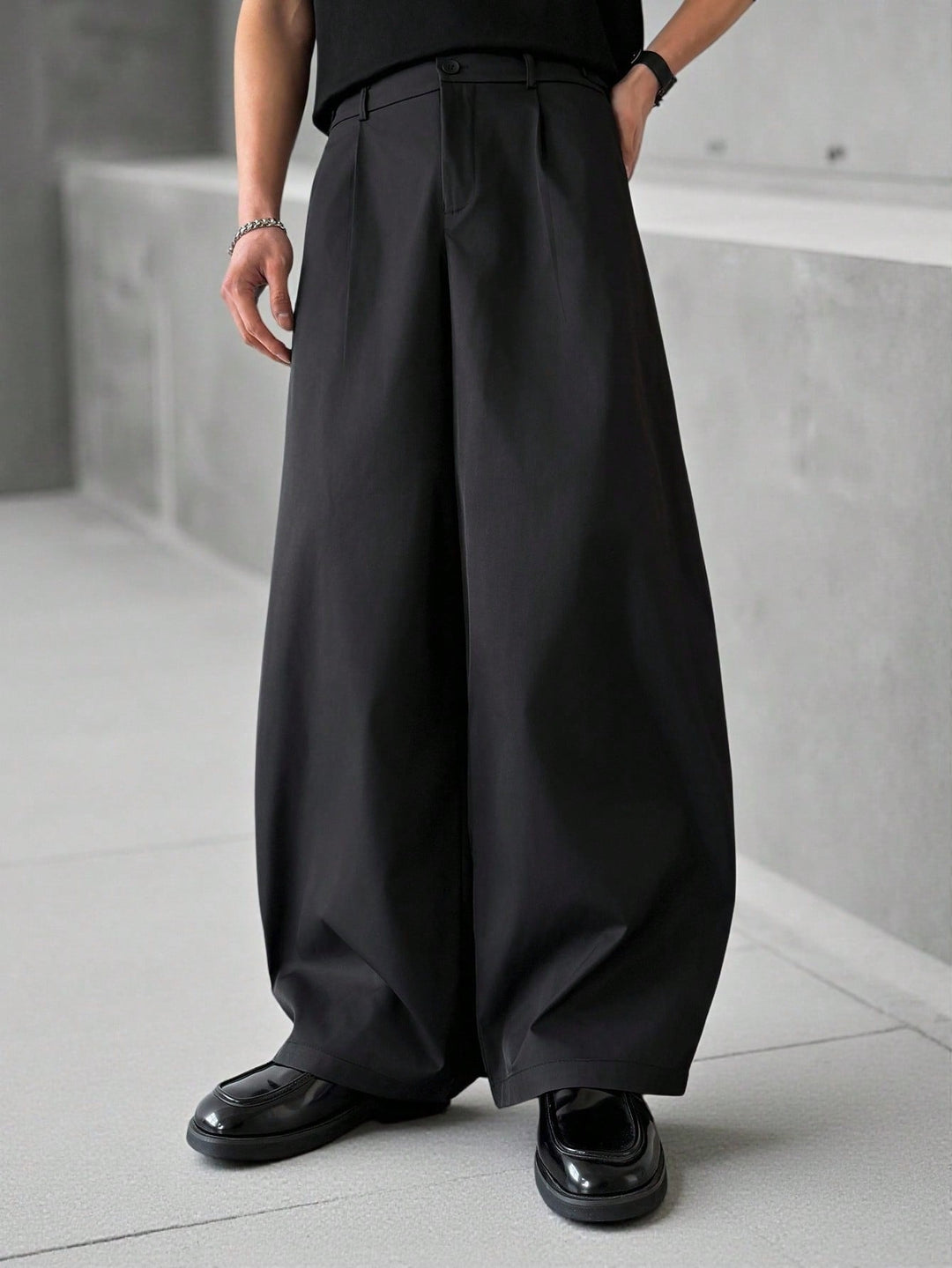 Pantalon SHEIN, negru