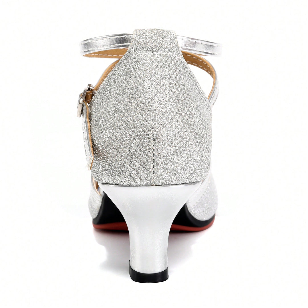 Pantofi de dans SHEIN, argintiu