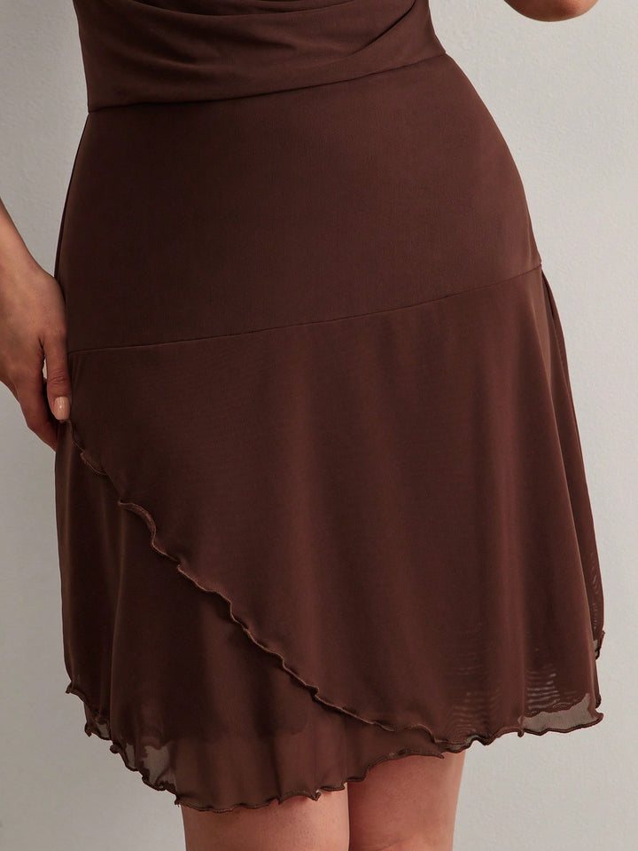 Rochie SHEIN, maro