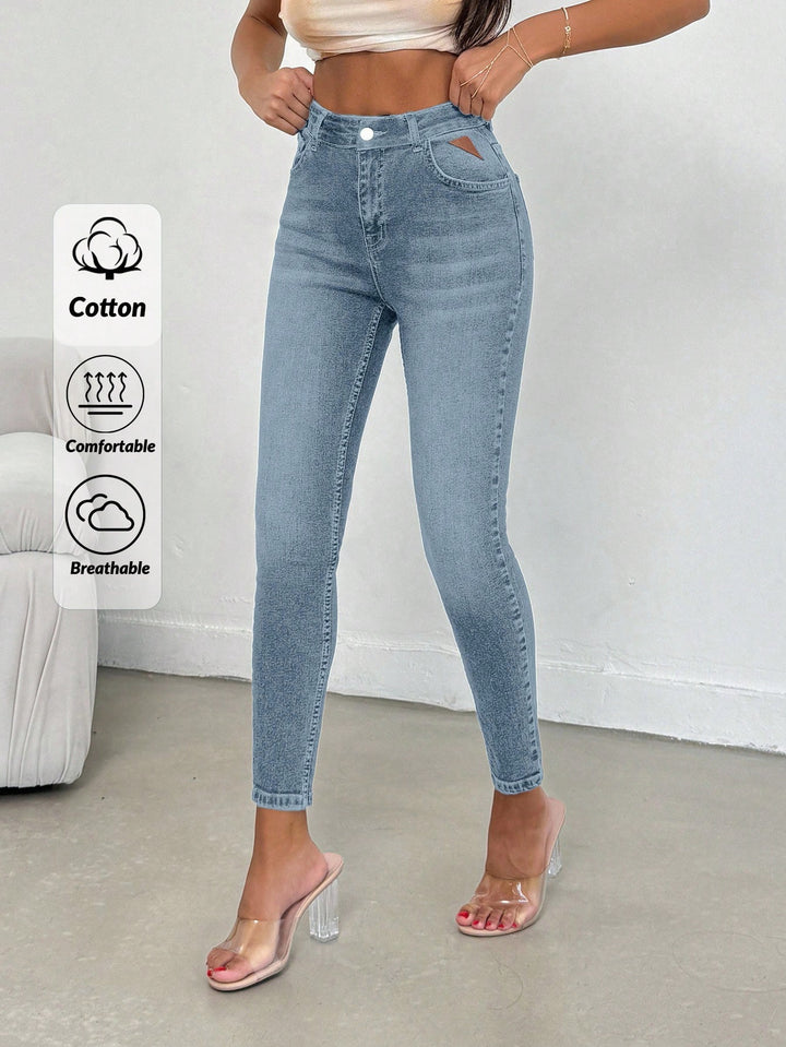 Jeans SHEIN, albastru