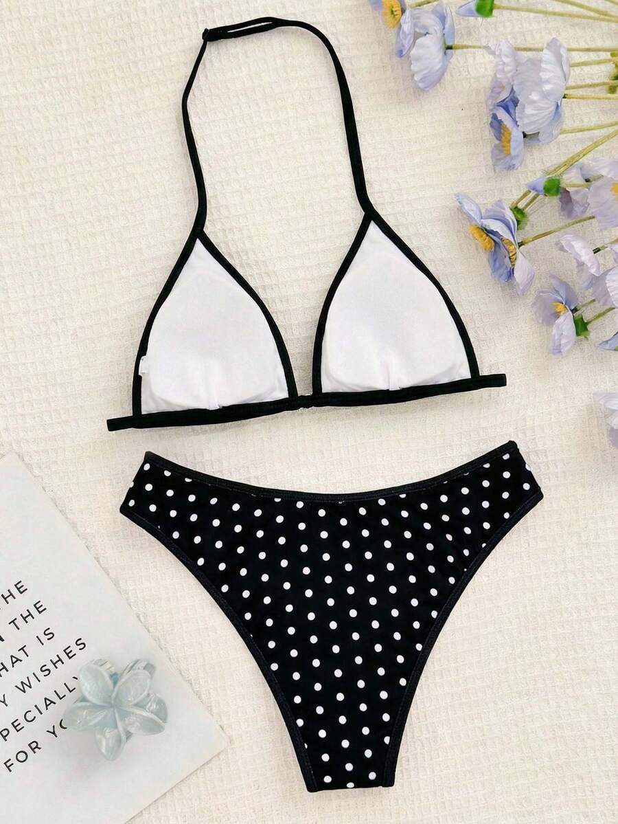Costum de baie SHEIN, mix culori