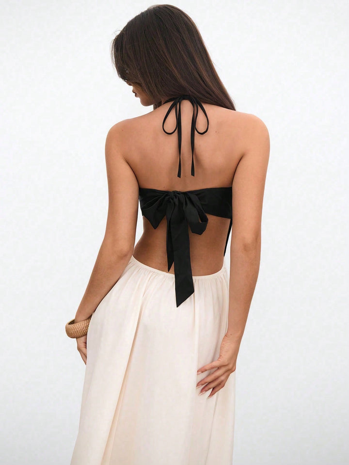 Rochie maxi SHEIN, mix culori