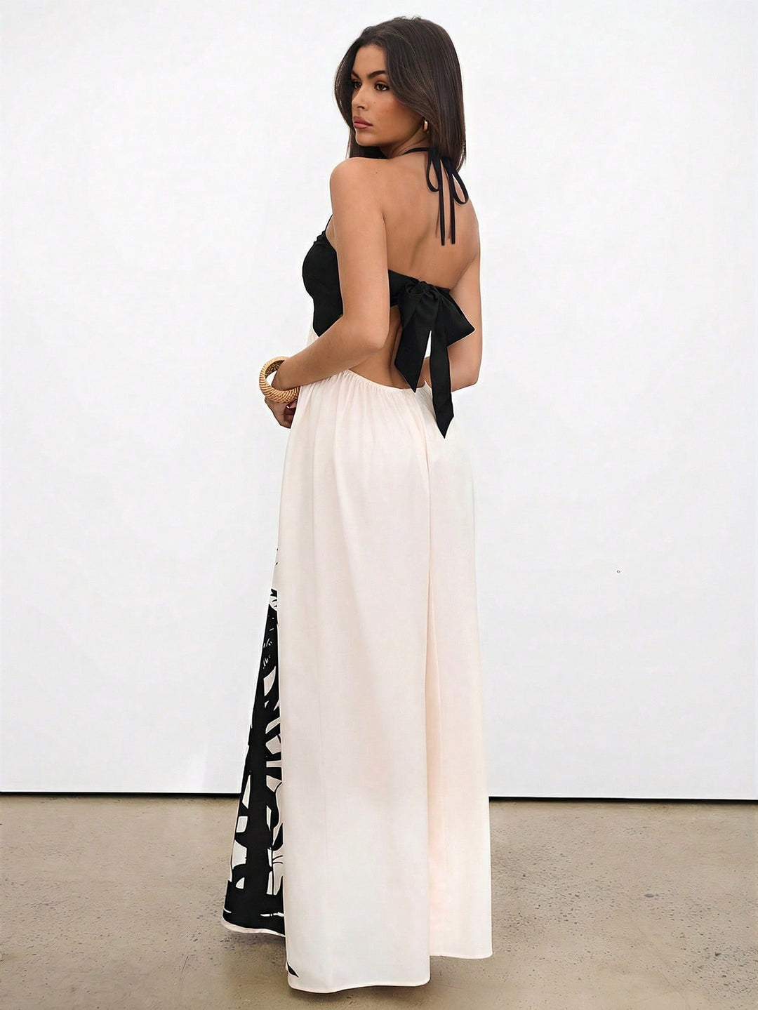 Rochie maxi SHEIN, mix culori