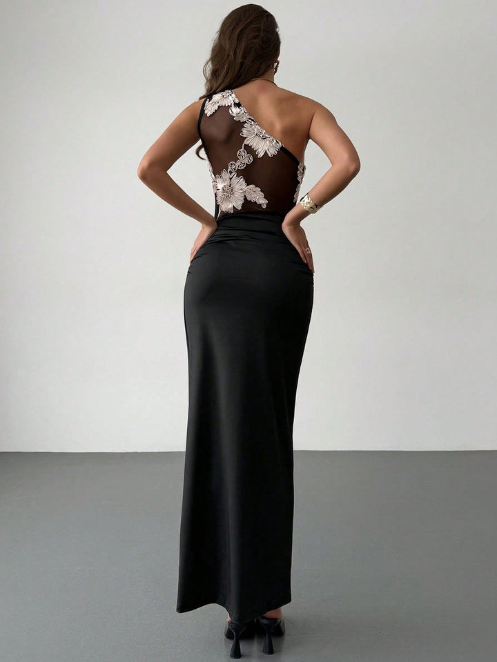 Rochie midi SHEIN, negru
