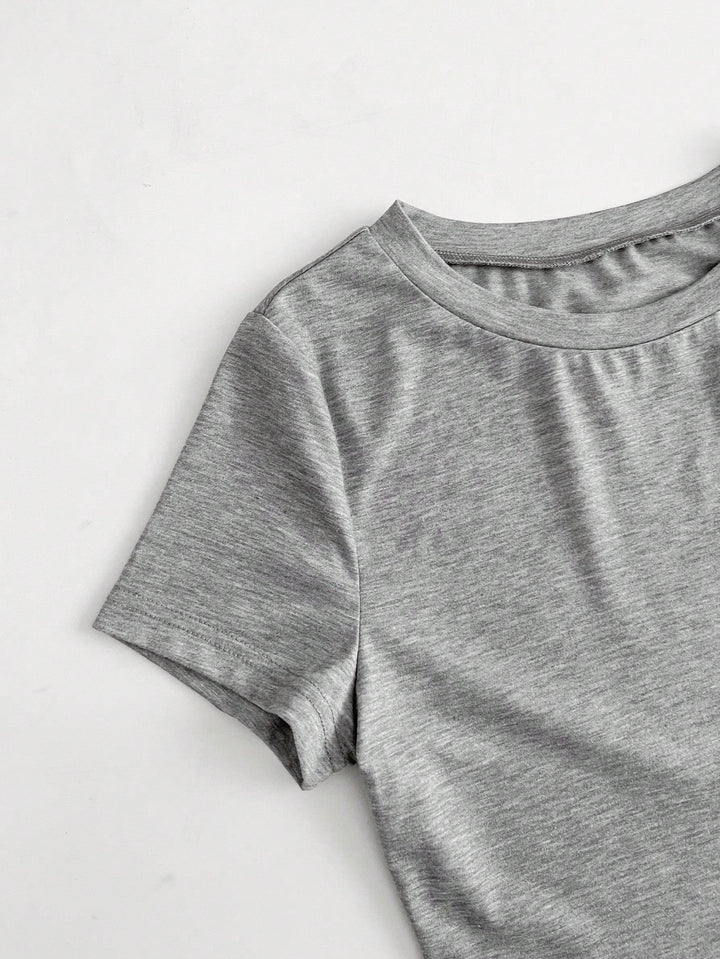 Tricou SHEIN, gri